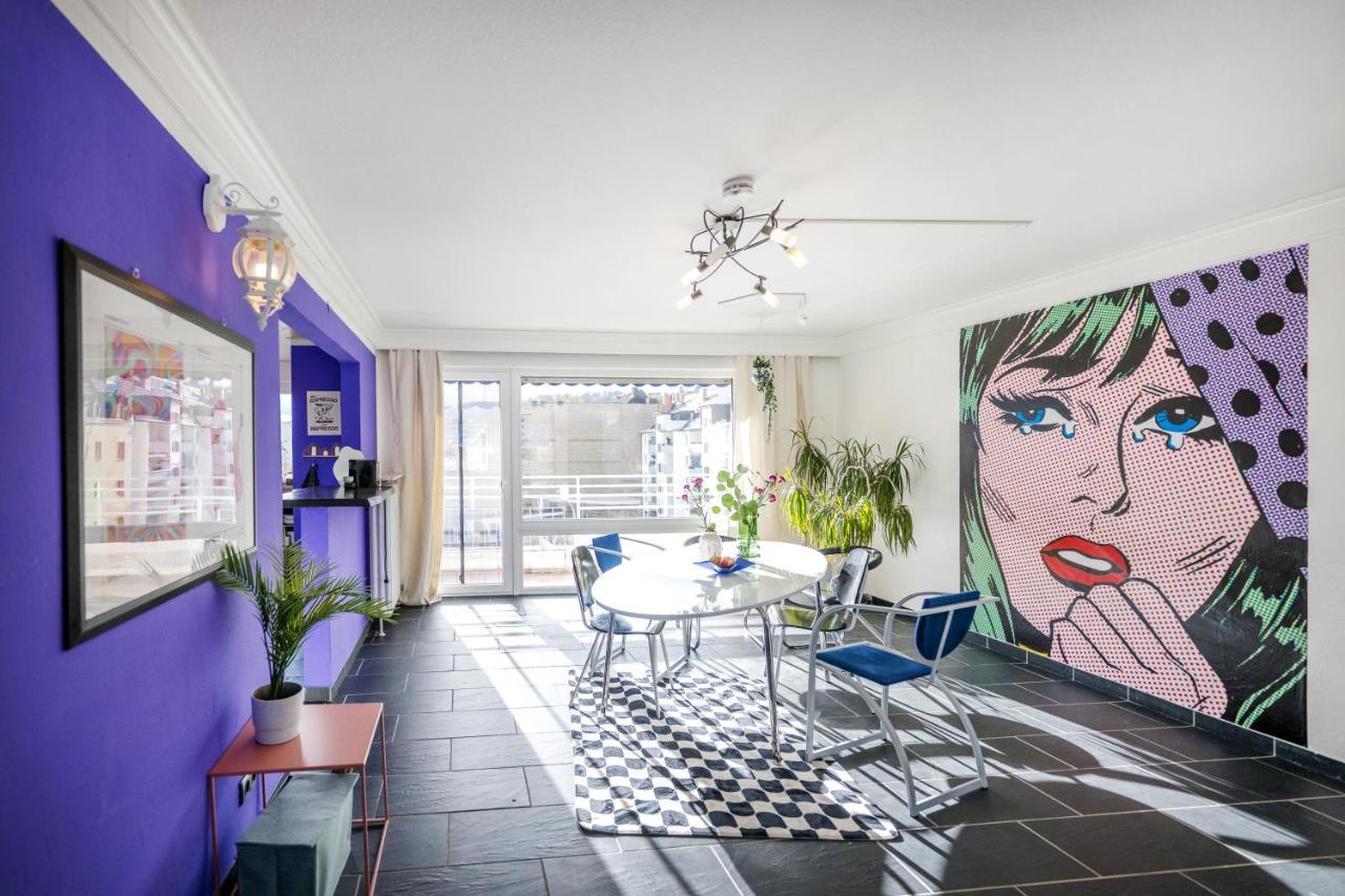Pop Art Loft Ueber Den Daechern Von Koblenz Coblence Extérieur photo
