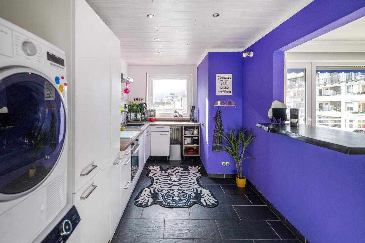 Pop Art Loft Ueber Den Daechern Von Koblenz Coblence Extérieur photo