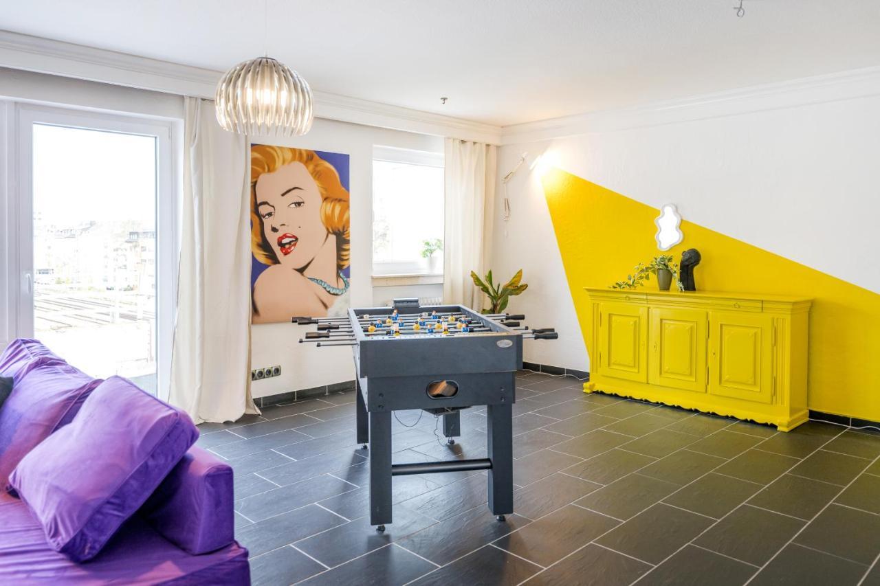 Pop Art Loft Ueber Den Daechern Von Koblenz Coblence Extérieur photo