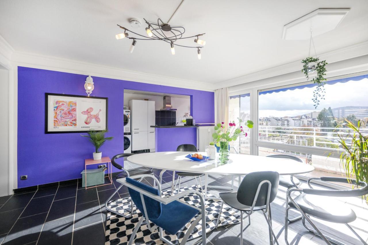 Pop Art Loft Ueber Den Daechern Von Koblenz Coblence Extérieur photo